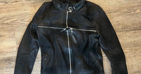 14th Addiction Black Cross Zip Jacket